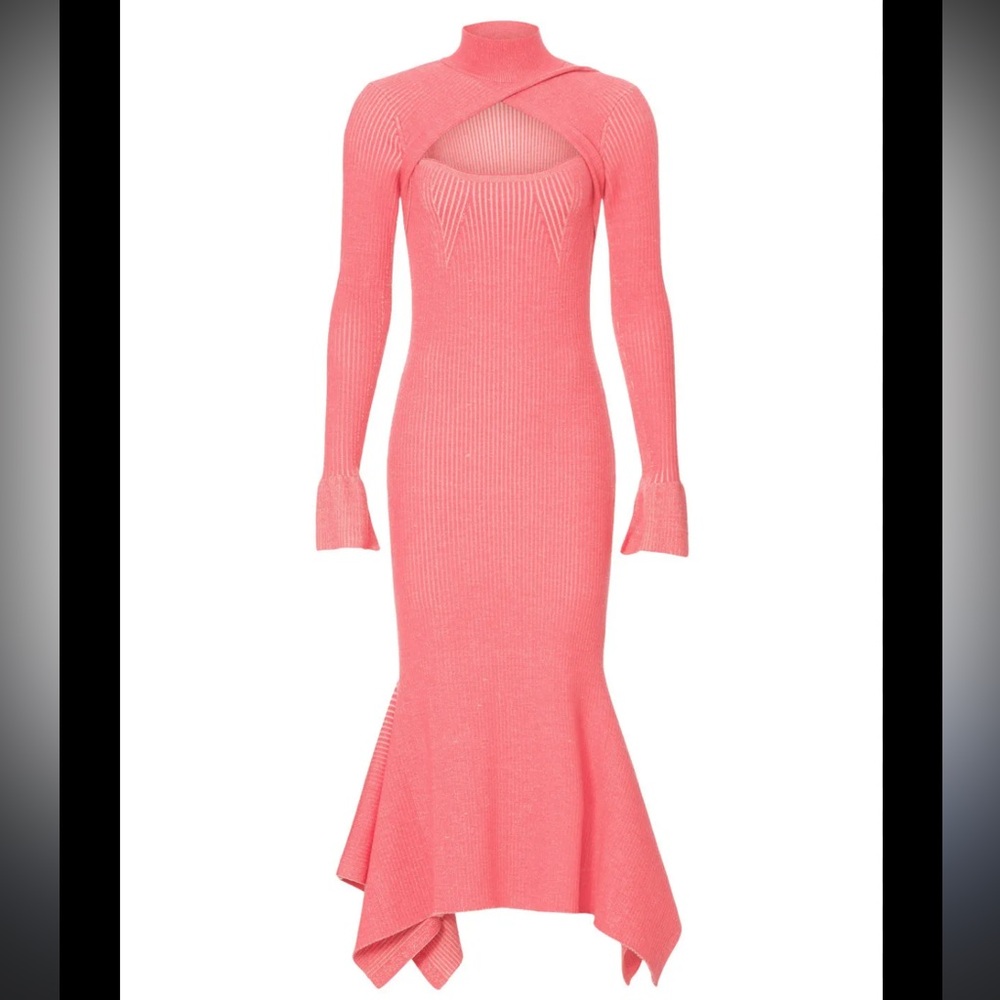 3.1 PHILLIP LIM Ribbed Cross Front dress